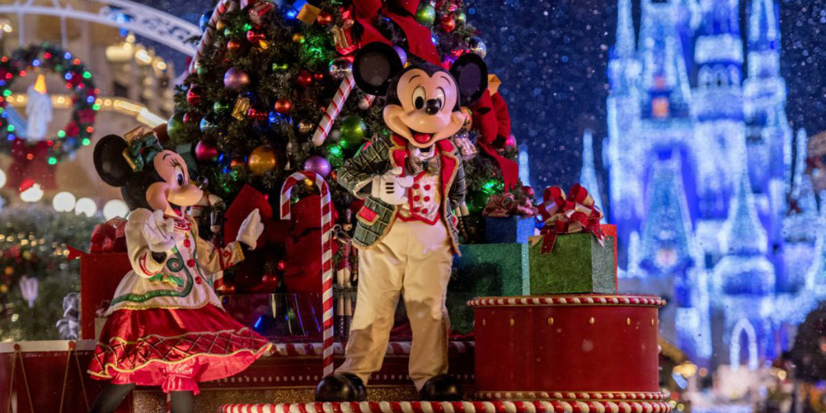 Disney parks christmas show