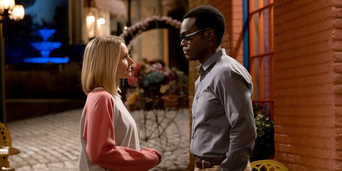 The Good Place Season 4 Episode 9 Review Wake Up And Solve It Again
