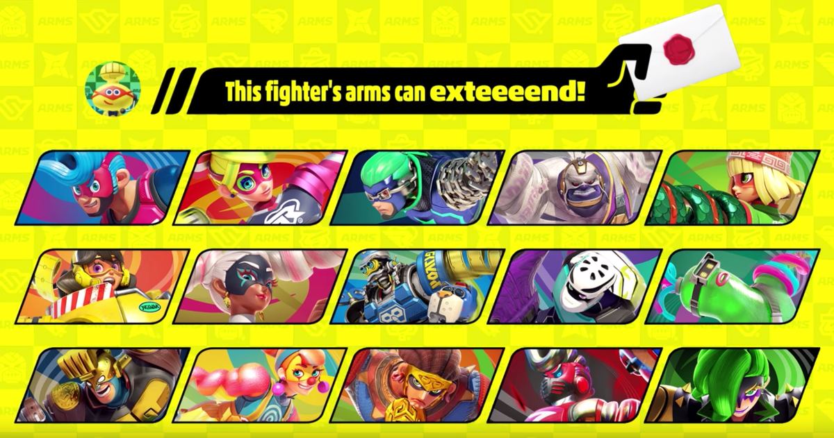smash ultimate dlc characters arms