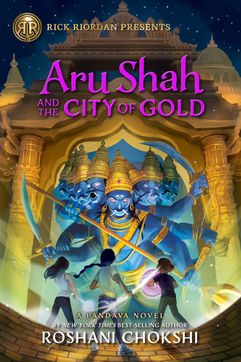 aru shah and the city of gold cover